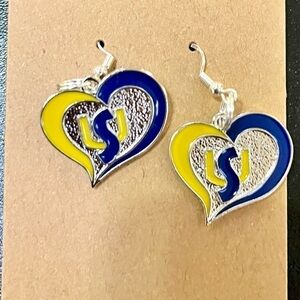 Shepherd University College Earrings Jewelry New Sterling Silver Hooks Rams🌻